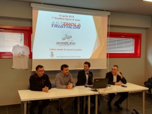 Conferenza stampa del duathlon sprint di Imola